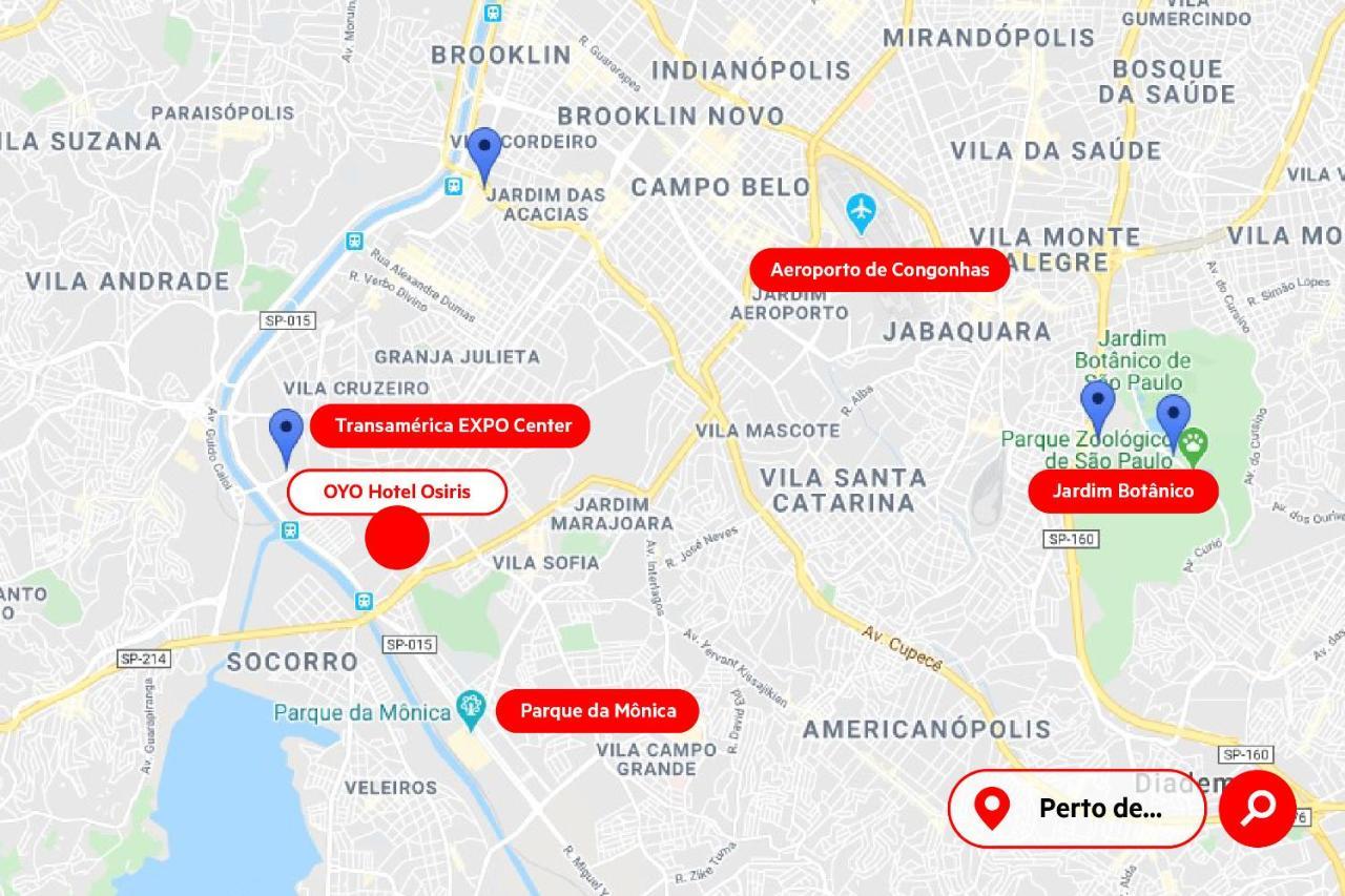 Hotel Osiris São Paulo Kültér fotó